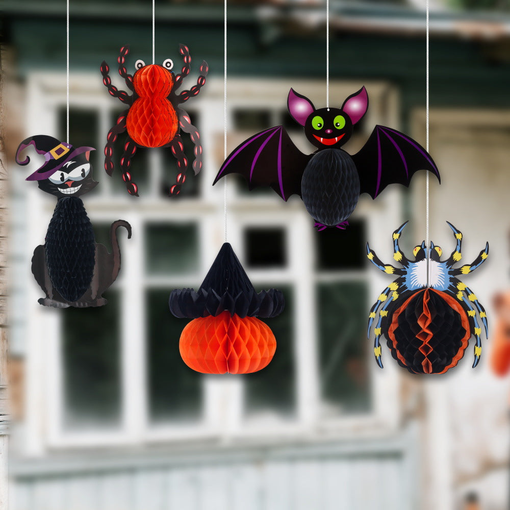 Halloween Honeycomb Hanging Decor