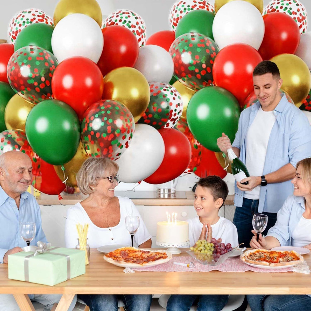 Christmas Balloon Garland Kit