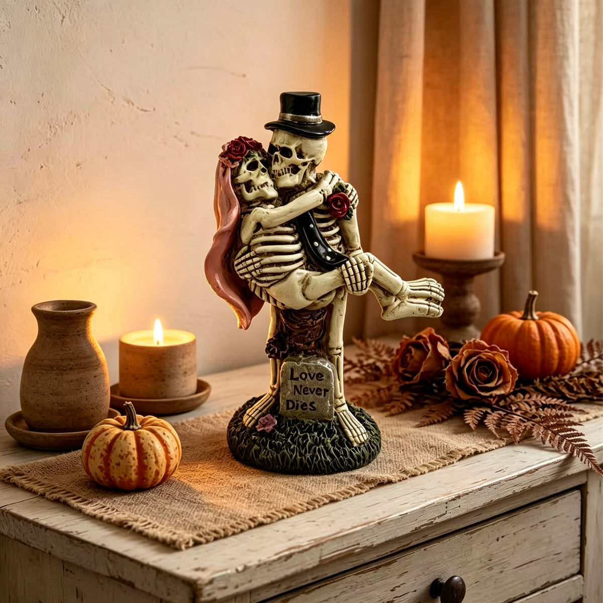 Cute Skeleton Figurine