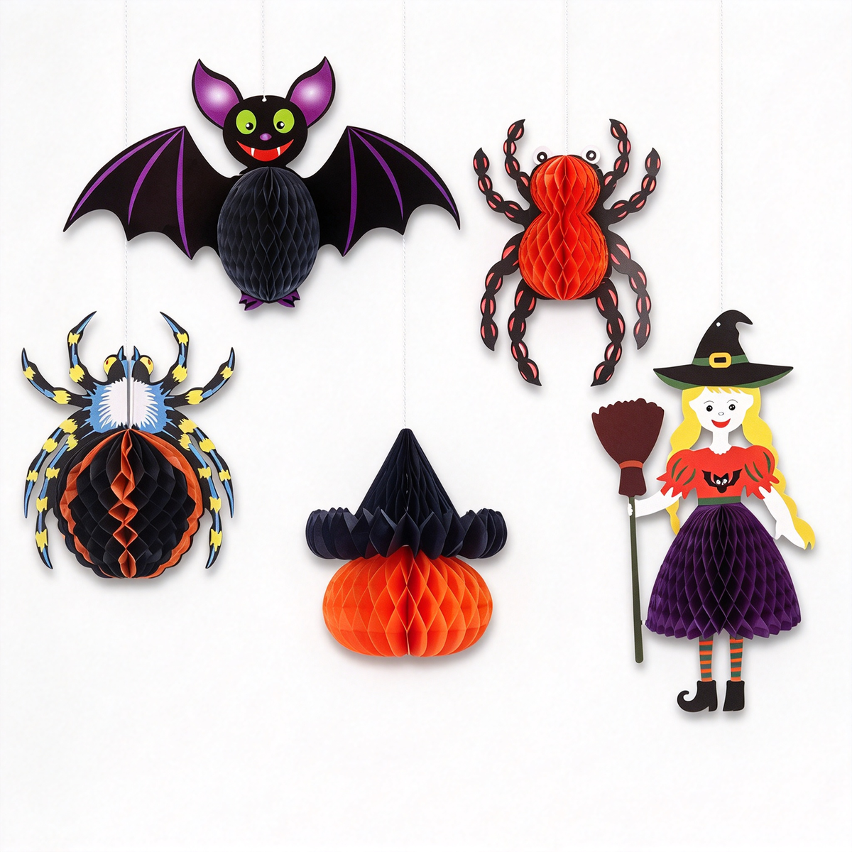Halloween Honeycomb Hanging Decor