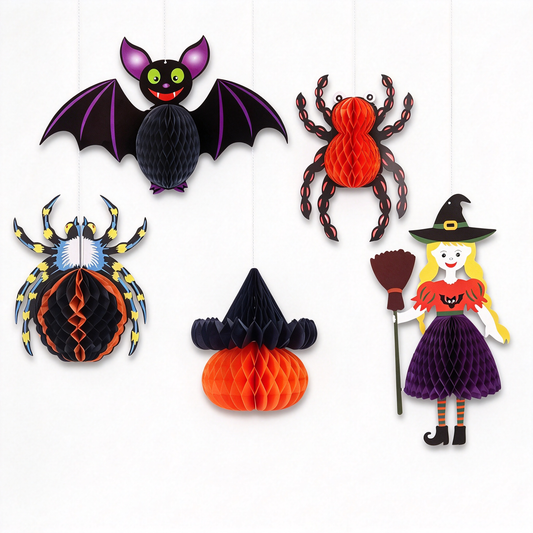 Halloween Honeycomb Hanging Decor