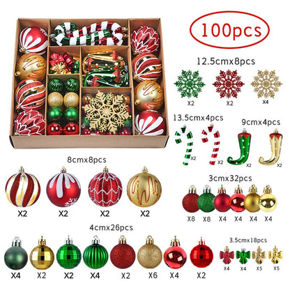 Christmas Ball Ornament Set