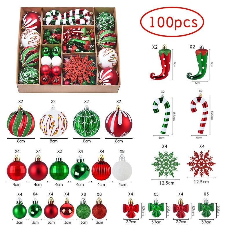 Christmas Ball Ornament Set