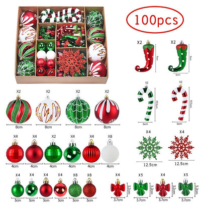 Christmas Ball Ornament Set