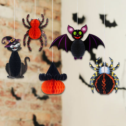 Halloween Honeycomb Hanging Decor