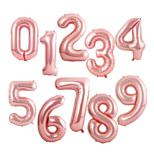 Giant Number Foil Balloon (40")