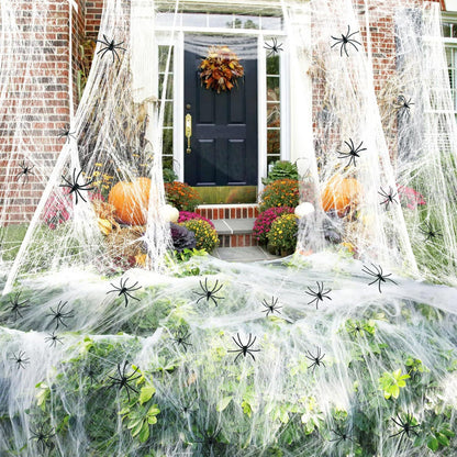 Halloween Spider Web Decor