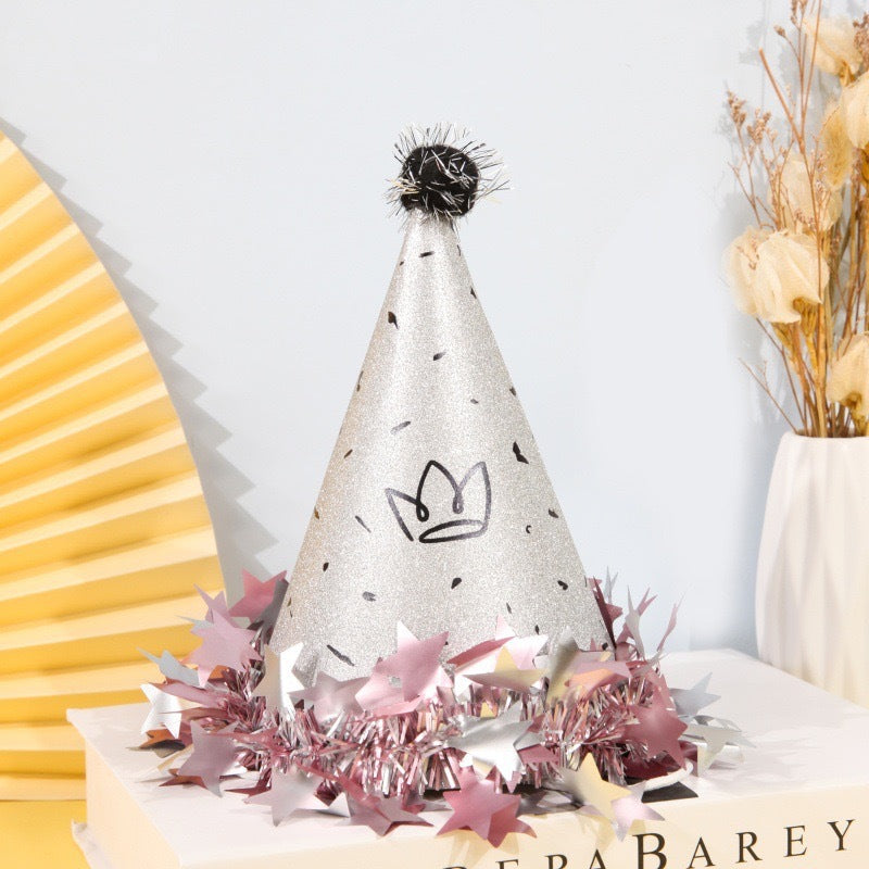 Boho Star Birthday Hat