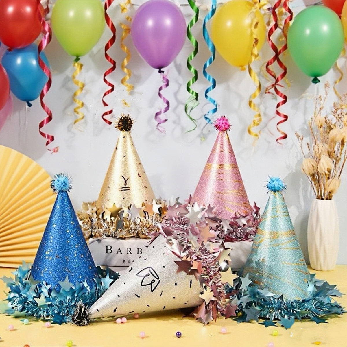 Boho Star Birthday Hat