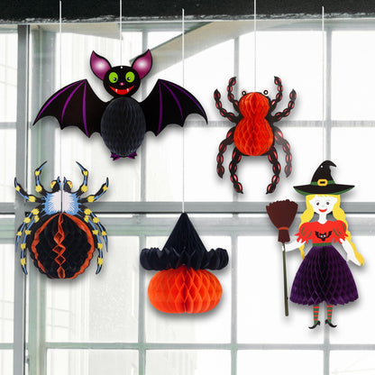 Halloween Honeycomb Hanging Decor