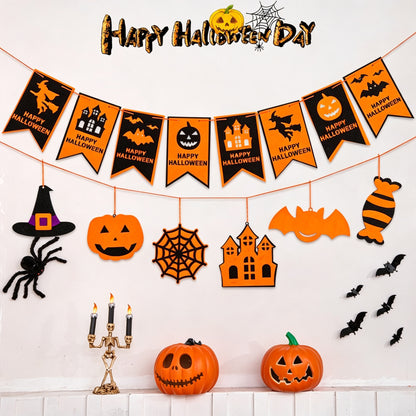 Halloween Felt Bunting Garland