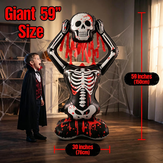 Standing Skeleton Balloon Set
