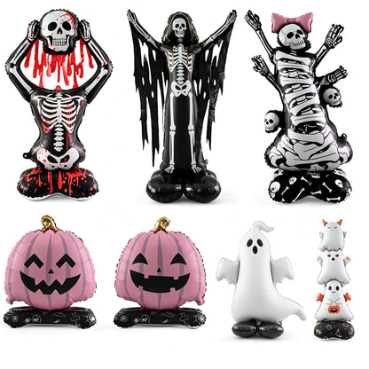 Standing Skeleton Balloon Set