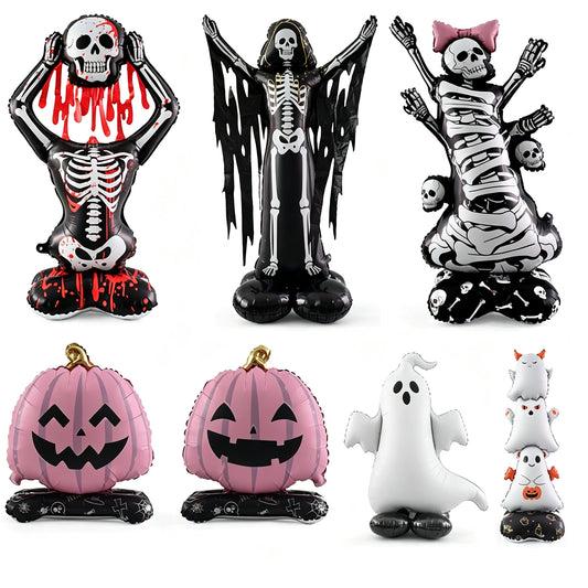 Standing Skeleton Balloon Set