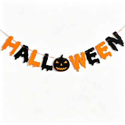 Halloween Felt Bunting Garland