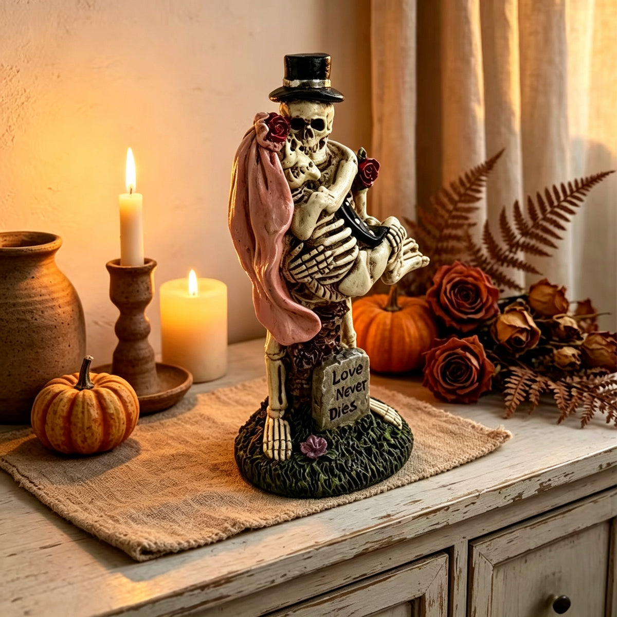 Cute Skeleton Figurine